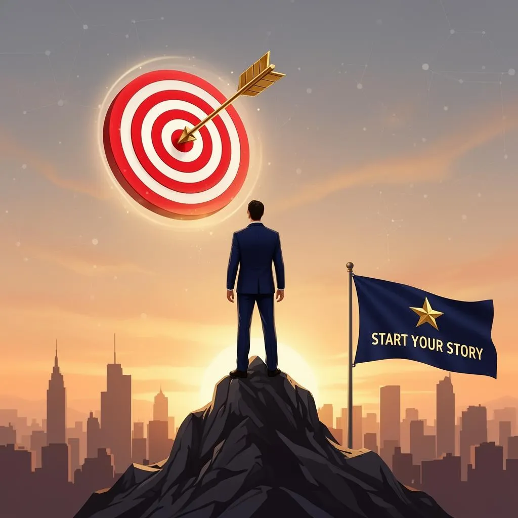 Professional on a mountain peak aiming at a target — building the future of the CA ecosystem